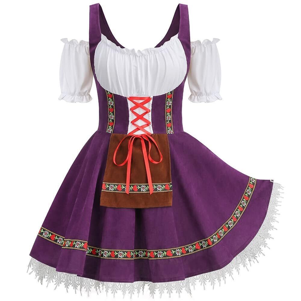 5817 Oktoberfest Costumes Authentic German Dirndl Dress Bavarian Style Beer